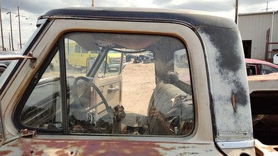 1967-1972 Ford F100 Driver Left Front Side Window Door Glass Oem Dt04497cl