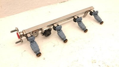 2010-2013 Kia Forte Complete Fuel Rail With Injectors Set Loaded Oem 2.4L