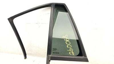 02-09 Trail Blazer Driver Left Rear Vent Window Back Door Glass With Frame Oem