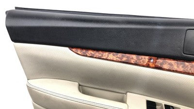 11-14 Legacy Outback Driver Left Front Door Trim Panel With Master Switch Ivory