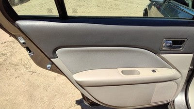 10-12 Ford Fusion Driver Left Rear Door Trim Panel With Switches Back Black Dl