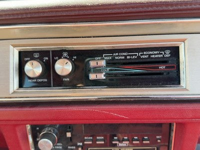 1986 Olds 88 Temperature Control Module In Dash Heater Ac Head Unit Oem 16036853