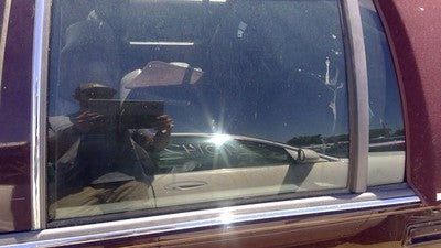 93 Cadillac Fleetwood Driver Left Rear Side Window Door Glass Oem Back 10161225