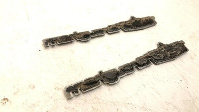 1986 Chevy Caprice Brougham Emblem Pair Sail Panel Badges Oem Set