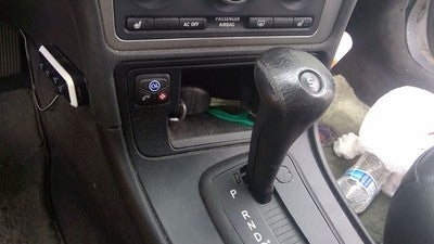2006-2010 Saab 9-5 Floor Shifter Trim Bezel OEM BLACK K36 Surround Panel