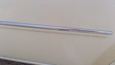 08-09 300 Driver Left Rear Moulding From Door Oem Back Trim Strip White Pwg