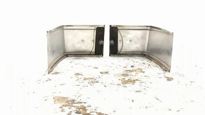 1973-1980-1973-1980 Gmc Truck Cab Belt Trim Panel Corner Trim Oem Pair Moulding