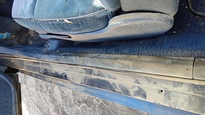 1989 Olds Cutlass Cierra Driver Left Lower Sill Step Moulding Trim Panel Blue