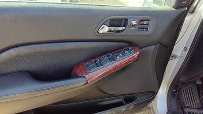 2004-2006 Acura Mdx Driver Left Front Door Trim Panel With Master Switch Black