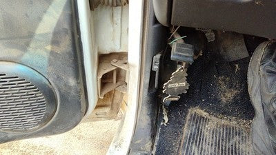 1999 S10 Pickup Driver Left Lower Kick Trim Panel Oem Gray 12D