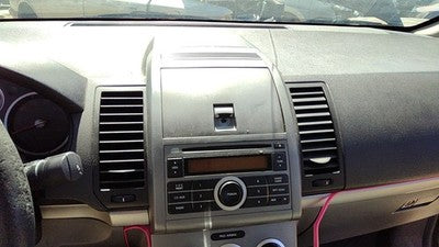07-09 Nissan Sentra Trim Bezel Around Radio Surround Dash Panel Oem Charcoal W