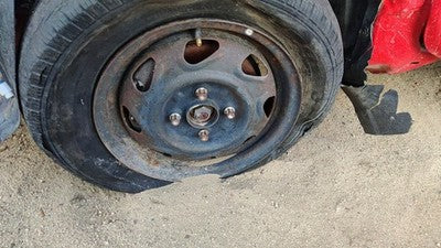 1994-1997 Ford Aspire 13 Steel Wheel Oem Factory Rim F4bz1007a