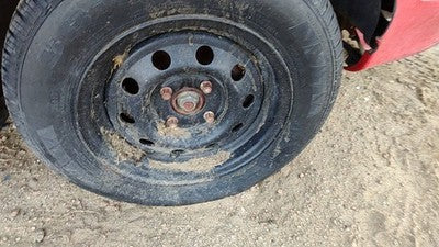 1994-1997 Ford Aspire 13 Steel Wheel Oem Factory Rim F4bz1007a