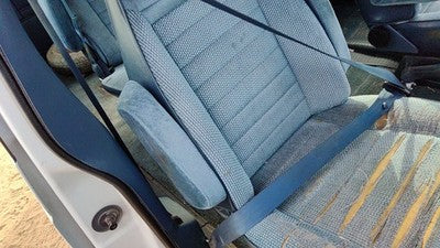 1993 Gmc Safari Passenger Right Front Seat Belt Retractor Oem Shoulder Blue