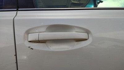 10-14 Legacy Outback Passenger Right Front Outside Door Handle 7J Satin White