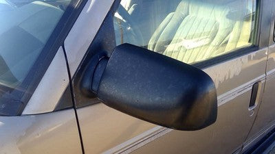 1988-1998 Chevy Astro Driver Left Side Mirror Door Mounted Oem Brown 15001801