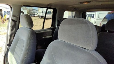 2004-2005 Ford Explorer Pair Of Headrests Oem Left Right Set Seat Gray Tt