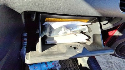 2004 Mitsubishi Outlander Glove Box Assembly Complete Door With Latch Oem Black