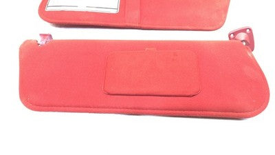 1989 Ford F150 Pair Of Sun Visors Left Right Bolts Hardware Oem Rh Red