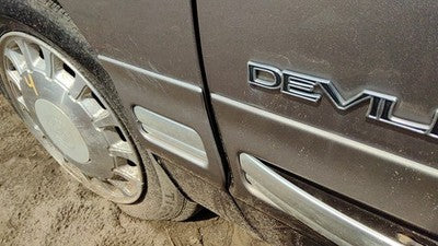 1999 Cadillac Deville Driver Left Moulding From Fender Oem Trim Strip 46A Beige