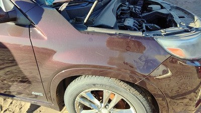 2011-2015 Kia Sorento Passenger Right Front Fender Oem Ir Dark Cherry 663211U021