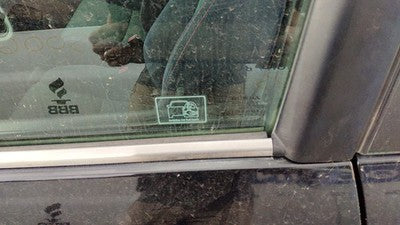 2002-05 $ Honda Civic Hatchback Si Driver Left Front Side Window Door Glass Oem