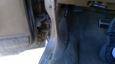 1985 Olds 88 Driver Left Lower Kick Trim Panel Oem Tan