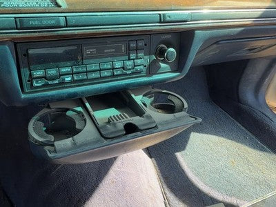 1994 Lincoln Town Car Slide Out Dash Mounted Cup Holder Assembly Oem Blue Dp