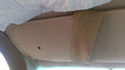 1995 Chevy Astro Driver Left Sun Visor Oem Tan