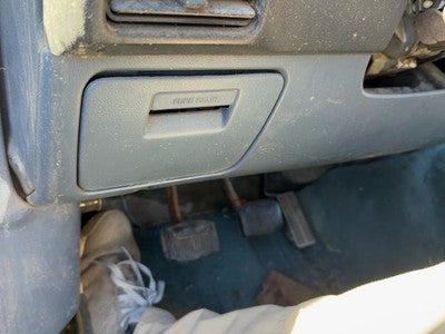 1992-1997 Ford F250 Lower Dash Under Column Knee Bolster Trim Panel Oem Gray