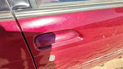 1995 Chevy Lumina Passenger Right Front Outside Door Handle Oem Red