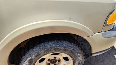 1998 99 Navigator Passenger Right Front Wheel Flare Moulding Fender Gold Bi