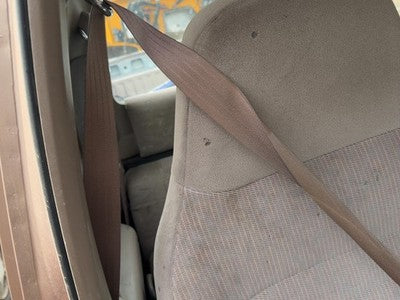 92-97 Ford F250 Passenger Right Front Seat Belt Retractor Oem Shoulder Brown Rk