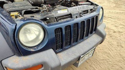 2002-2004 Jeep Liberty Front Grille Assembly Oem Blue Pb7 55156608Aa