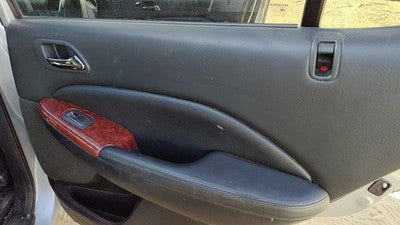 04-06 Acura Mdx Passenger Right Rear Door Trim Panel With Switches Back Black