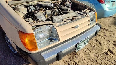 1984-1985 Ford Tempo Complete Header Panel Assembly Oem E43z8190a