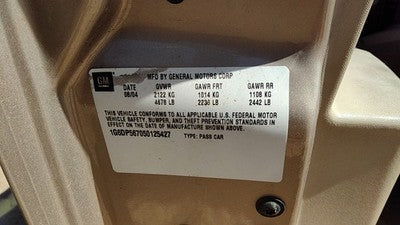 2003-2007 Cadillac Cts Front Stabilizer Bar Oem Sway Bar With Brackets 25700380