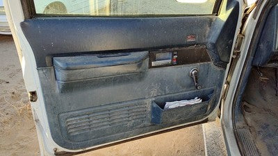 1993 Gmc Sierra 2500 Driver Left Front Door Trim Panel Oem Blue