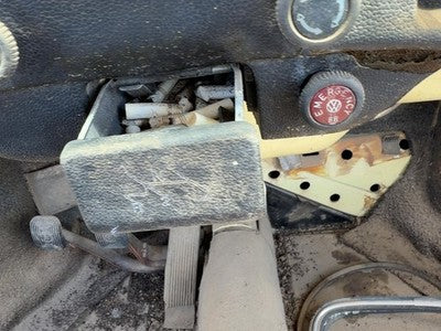 1971-1977 Vw Super Beetle Ash Tray Assembly Oem Slide Out Dash
