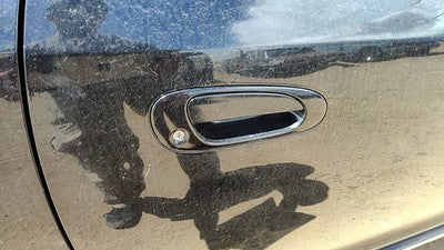 02-05 Civic Hatchback Si Passenger Right Front Outside Door Handle Black Nbp