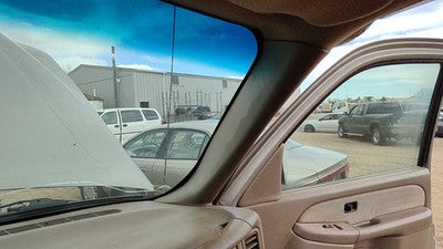 02 Silverado 2500 Hd Passenger Right A Pillar Trim Windshield Post Panel Tan 52D