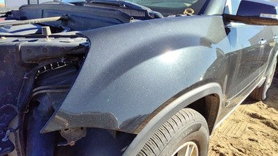 2007-2012 Gmc Acadia Driver Left Front Fender Oem 58U Carbon Black 20782224
