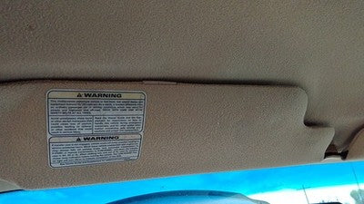 1997 Ford F150 Driver Left Sun Visor Oem Tan Mx