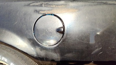 1989 Chevy Camaro Fuel Tank Door With Hinge Gas Lid Oem Filler Black