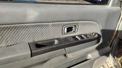 02-04 Nissan Xterra Driver Left Front Door Trim Panel With Master Switch Gray K