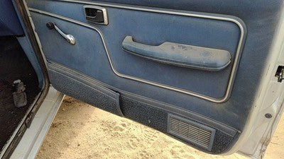 1987 Ford Ranger Passenger Right Front Door Trim Panel Manual Blue