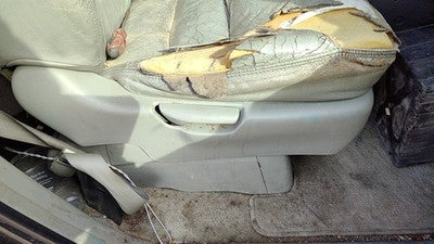 2006 Honda Odyssey Passenger Right Side Seat Trim Panel Oem Gray