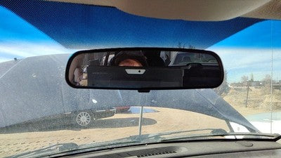 2004 Jeep Grand Cherokee Inside Rear View Mirror Oem Windshield Mounted