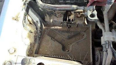2003-2011 Ford Crown Vic Complete Battery Box Mount Tray With Hold Down Oem 4.6L