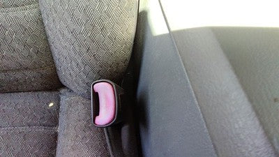 02-05 Ford Explorer Passenger Right Front Seat Belt Buckle Receiver Rt Graphite